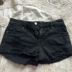 PacSun high-rise festival jean shorts